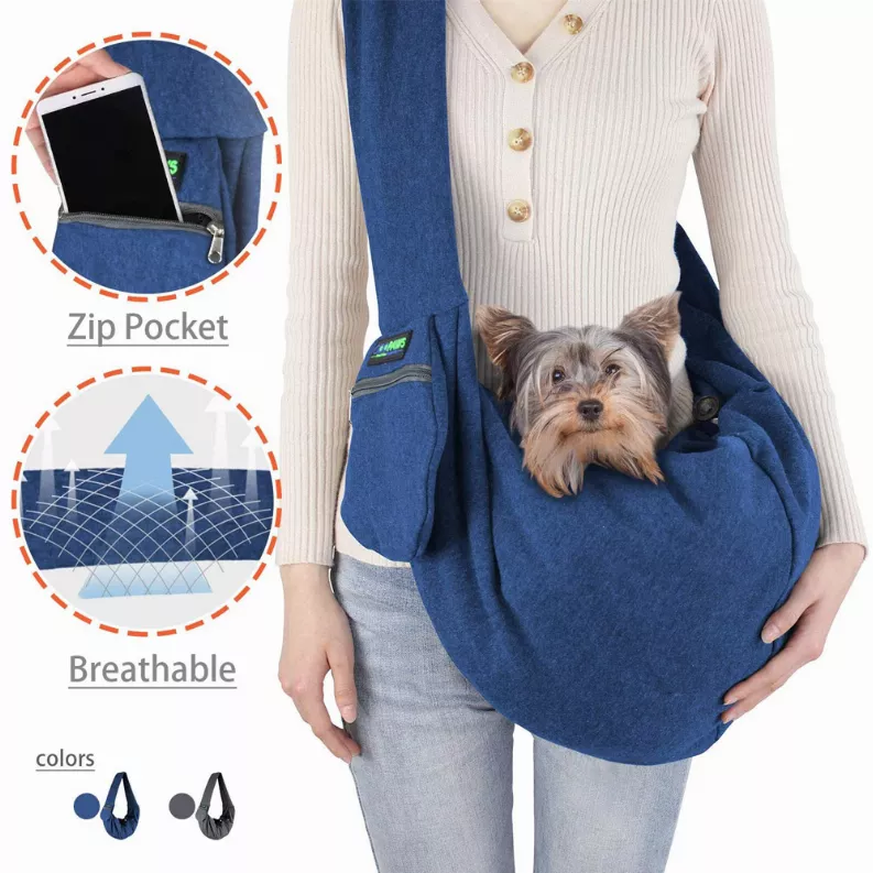 JESPET Comfy Pet Sling for Small Dog/Cat