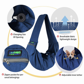 JESPET Comfy Pet Sling for Small Dog/Cat